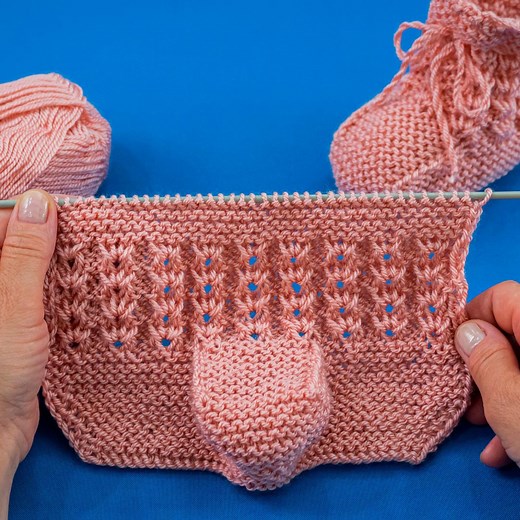 Scarpine per neonato 9- 12 mesi ai ferri - uno schema semplice! | Miarti - Uncinetto e Maglia