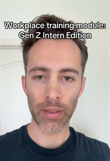 Pt 7, Gen Z Intern Edition #workplacehumor | workplace training modules