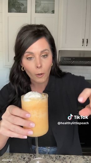 Dairy-Free Orange Creamsicle Frosty Mocktail Recipe