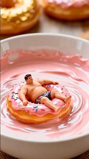 Can You Guess What’s Inside This Donut? #ai #donuts #shortsvideo