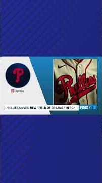 Phillies Field of Dream jersey