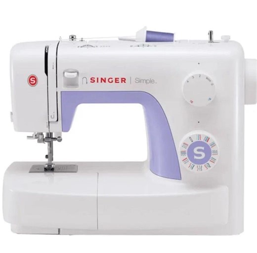 Singer Simple 3232 Sewing Machine W/ Pedal, Extras Manual, Box- Free Arm 32 Stitches- Huge Lot! - Etsy
