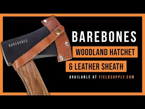 Barebones Woodland Hatchet & Leather Sheath