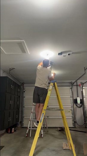 Replacing my old garage door opener solo with the New Chamberlain