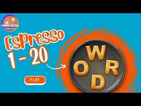 Word Cookies: Espresso Walkthrough