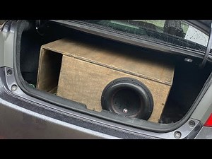 1 Audiopipe BDC4 12 Custom Box Build+Install 140+ dB!!