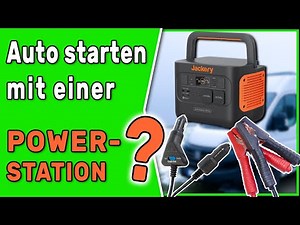 Jumpstarting your car with a power station? Is that possible? 🚙 Tips & Tricks | Charging your car...