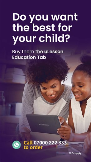 11 comments | No parent wants their child to be distracted while learning. Your child can learn without interruptions anytime and anywhere with the uLesson Education Tab. To place an order, call +234 7000 222 333. #uLesson #Education #EdTech #LearningAppforKids #EducationTab | uLessonApp | Facebook