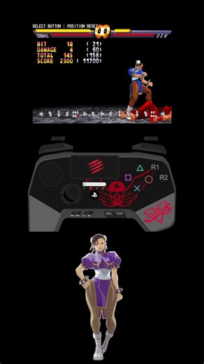 🔥 Chun-Li Effective Combos (PS1 EX2 Plus) #flyhawk86 #fightinggames