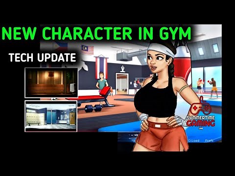 NEW CHARACTER IN SUMMERTIME SAGA TECH UPDATE 🔥 NEW LOCATIONS IN GYM 🔥 SUMMERTIME LATEST NEWS