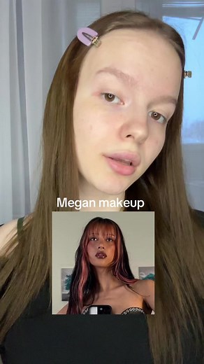 Experimenting with Megan Skiendiel's Katseye Makeup