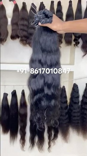 Raw hair Vendor If you are interested in buying hair, please contact me on WhatsApp. +91-8617010847