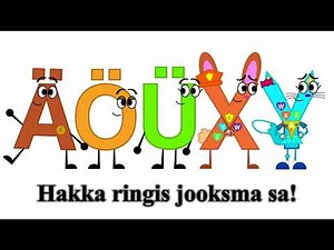 Estonian Alphabet Song