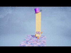 Numberblock Twenty from Numberblocks Two