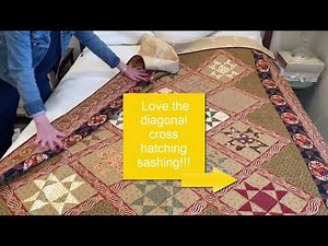 Civil War Fabric Quilt Mixed with Current Fabric