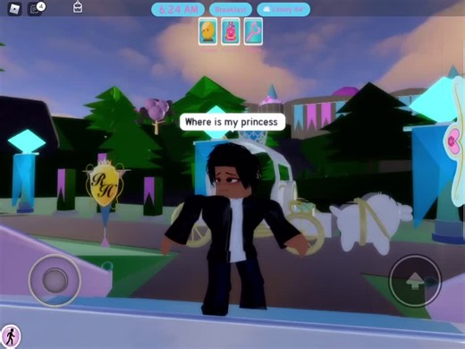 I tried😶 #roblox #Royalhigh #princess #prince #fail￼