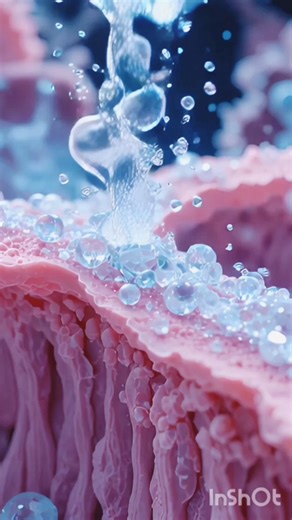 💧How Your Bladder Stays Flexible — Microscopic Hydration in Action!#3DAnatomy #BladderHydration