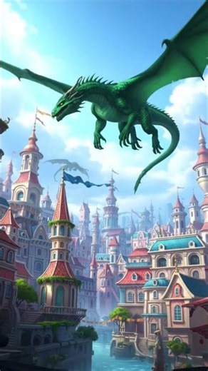 The Dragon Knows Where Sher Khan Went #DreamScreenAI #Cartoon #Shorts