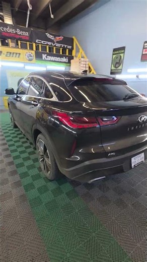 2024 Black Infiniti QX55 Tinted Windows Protection! #windowtint #INFINITIQX55
