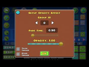 2 ways to make an object invisible | Geometry dash editor
