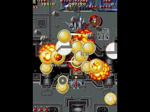 Raiden 2 Playthrough (Arcade)