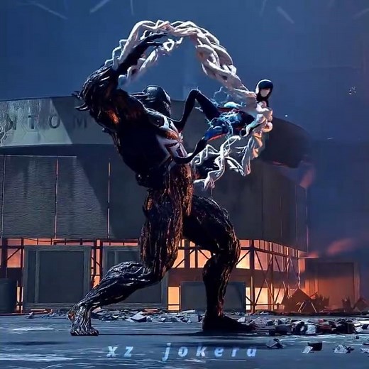 Miles saves Peter in last second 🔥venom 😱