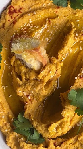 Roasted Carrot and Butter Bean Dip Recipe