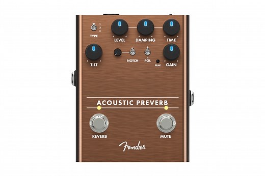 Review: Fender Acoustic Preverb Acoustic Preamp/Reverb Pedal