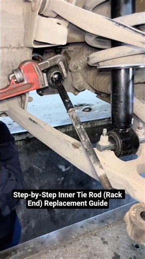 Step-by-Step Inner Tie Rod (Rack End) Replacement Guide#short#mechanic