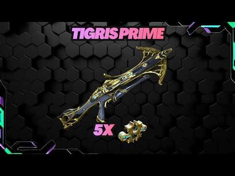 Warframe | Tigris Prime Build | Pure Double Barrel Fun