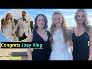 Y&R star Hunter King's sis Joey King & Steven Piet are Married | Wedding Video