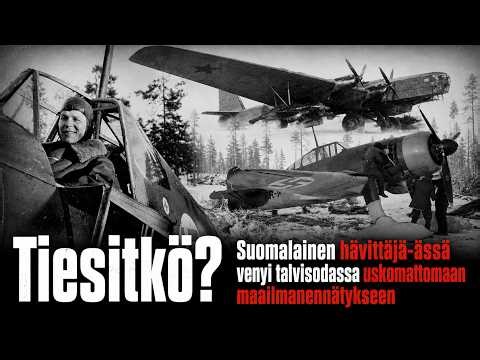 Suomalainen hävittäjä-ässä venyi talvisodassa uskomattomaan maailmanennätykseen