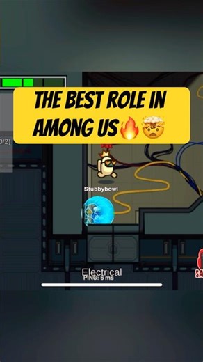 The BEST role in Among us 🔥🤯 #amongus #gaming