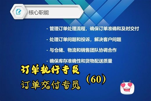 (60)订单执行专员 Order Fulfillment Specialist外企大厂经典热门必备面试问题解析与中英文双语样本答案-求职面试攻略-秋招春招