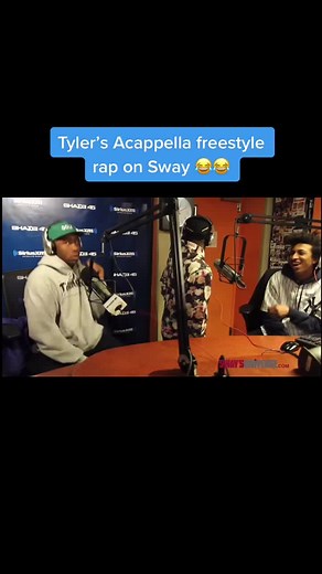 #freestyle #rap #funny #comedy #radio #sway #fun #pow #tylerthecreator #callmeityougetlost #igor #flowerboy #golf #golfwang #fashion #laughter #love