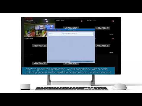 What to do if I forget password for ANNKE DN81R security system