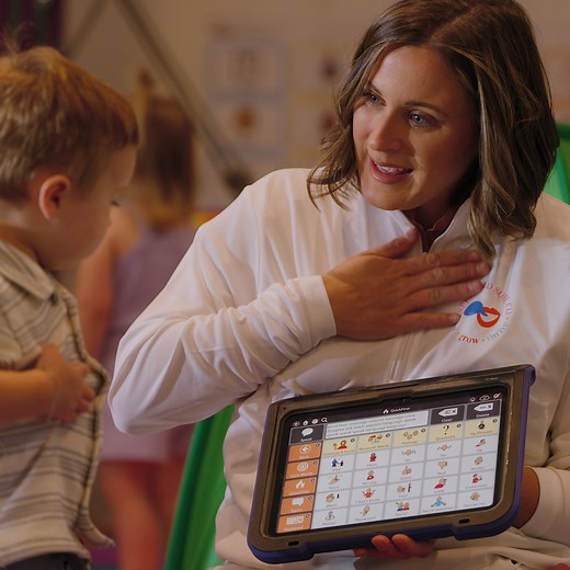 Myth: A child must be a certain age to benefit from AAC. Truth: Introducing AAC early can spark communication. Tackle this and other AAC myths with our Myths & Truths posters. Get yours in our AAC Resource Packs here > https://bit.ly/3Y7FGkp #SLP #SpeechLanguageTherapy #AAC | Tobii Dynavox