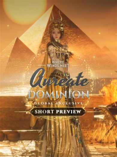 It's already looking gorgeous! I'm so excited for the outfit. Aureate dominion Short Outfit Preview! Coming today. Glitchy texture will be fixed later. #WhereWindsMeet #WWMccps12 #WWMQingzhou #WWMDLSS5