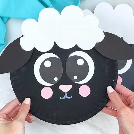 5K views · 415 reactions |  Sheep Paper Plate Craft ✂️ Get the template on the blog | Simple Everyday Mom | Facebook