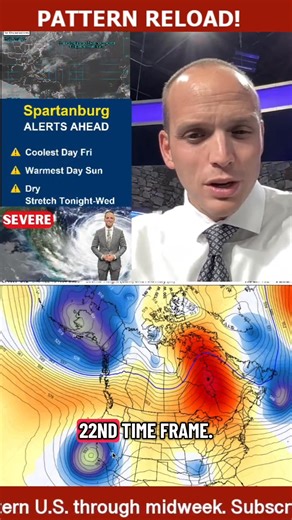 48K views · 504 reactions | The atmosphere is reloading ❄️Here’s the new Thanksgiving pattern shift + early-winter clues:• ️ Warm-up first• ❄️ Colder reload after• ️ Stormier setup into late Nov•  New hints for early DecemberWhere are you watching from?#weather #winter #fyp #forecast #meteorologist #patternshift #thanksgivingweather | Chris Justus, WYFF 4 Chief Meteorologist | Facebook