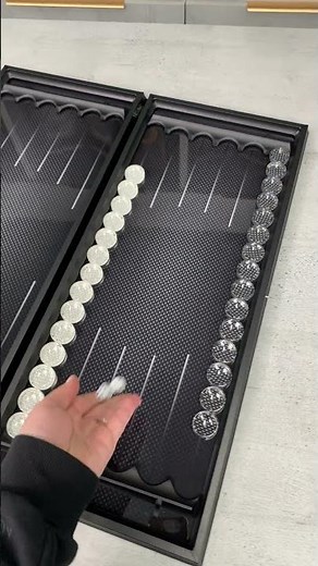 Backgammon Placement and Play #shorts #boardgames #tutorial
