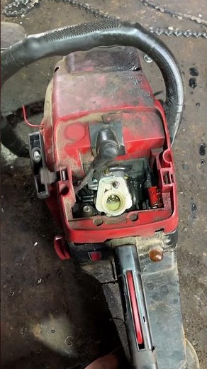 chainsaw Carburetor adjust #chainsaw #carburetor #diy #chainsawrepair