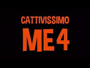 Despicable Me 4 Title Card Multilanguage