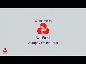 Introduction to Autopay Online Plus | NatWest