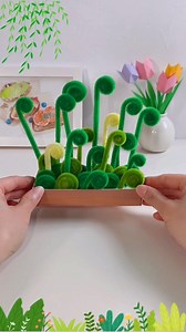 Making a spring themed Craft using twist stick #craft #crafting | Art, Crafts and Journals