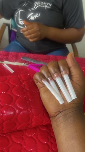 @Infinitynails & makeover @Fantegoddess #tiktok #nails #nailsf #nailsforyou #nailfail #nailsgel #nailxinh #bail #nailvyoanh #nailxuhuong2022❤❤