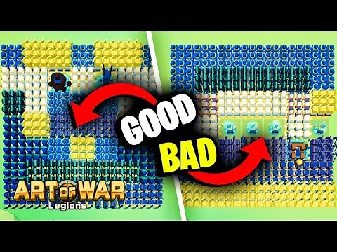6 Epic Formations The Best Players Use | Art of War: Legions