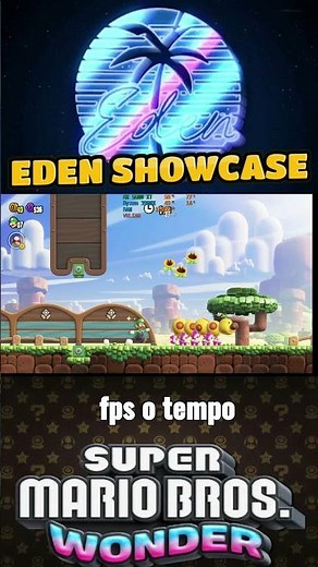 🚀 NOVO EMULADOR DE SWITCH 2025! Testamos Super Mario Bros Wonder no EDEN!