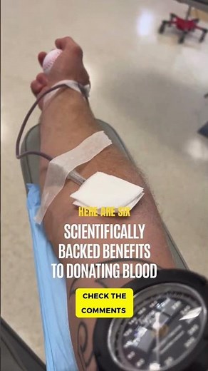 6 scientifically proven health benefits of donating blood