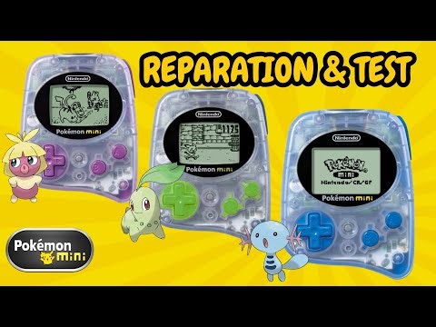Réparation de la Console Pokémon Mini et test complet après restauration